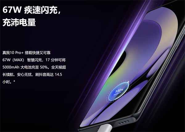 realme真我10pro+充电功率多大