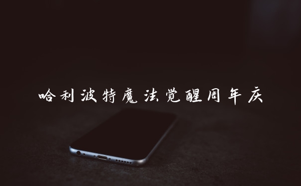 哈利波特魔法觉醒周年庆
