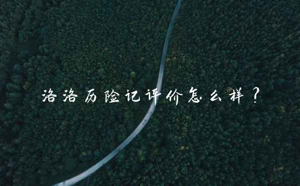 洛洛历险记评价怎么样？