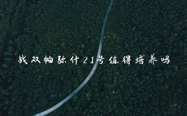 战双帕弥什21号值得培养吗