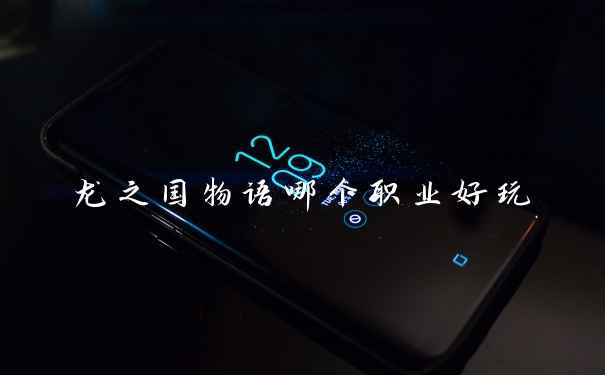龙之国物语哪个职业好玩
