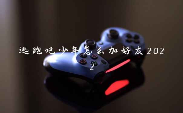 逃跑吧少年怎么加好友2022