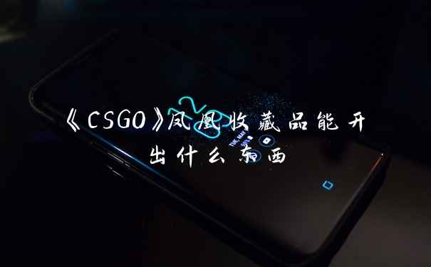 《CSGO》凤凰收藏品能开出什么东西