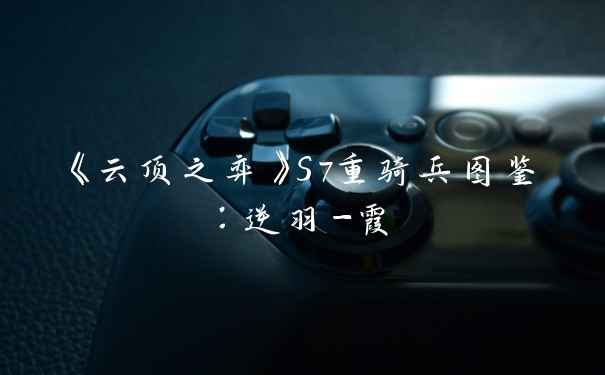 《云顶之弈》S7重骑兵图鉴：逆羽-霞