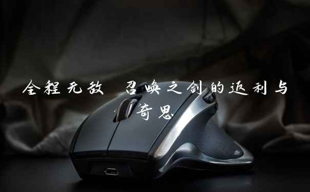 全程无敌 召唤之剑的返利与奇思