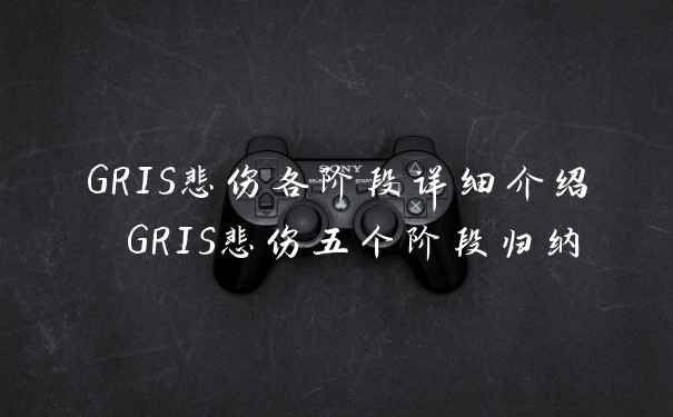 GRIS悲伤各阶段详细介绍 GRIS悲伤五个阶段归纳