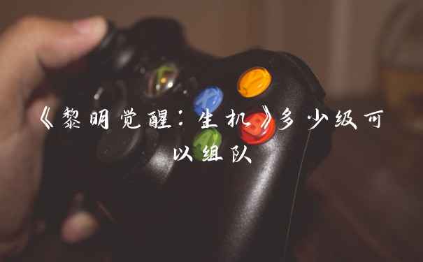《黎明觉醒:生机》多少级可以组队