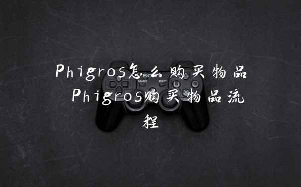 Phigros怎么购买物品 Phigros购买物品流程