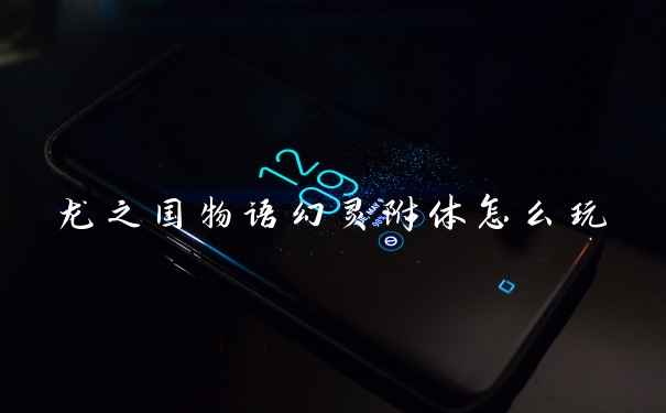 龙之国物语幻灵附体怎么玩