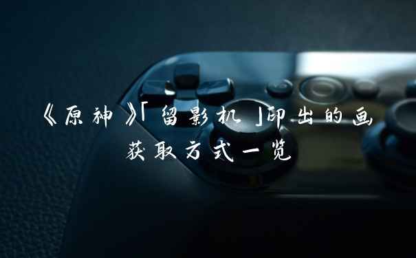 《原神》「留影机」印出的画获取方式一览