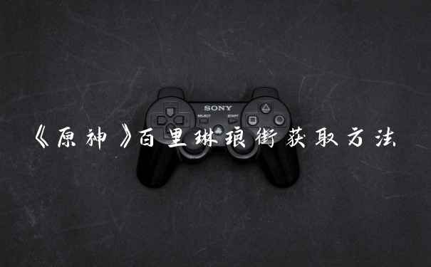 《原神》百里琳琅街获取方法