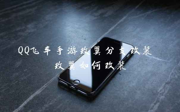 QQ飞车手游玫翼分支改装 玫翼如何改装