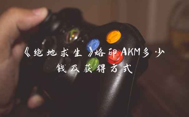 《绝地求生》烙印AKM多少钱及获得方式