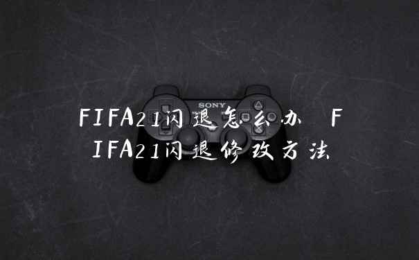 FIFA21闪退怎么办 FIFA21闪退修改方法