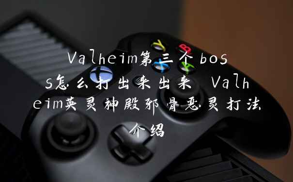 Valheim第三个boss怎么打出来出来 Valheim英灵神殿邪骨恶灵打法介绍