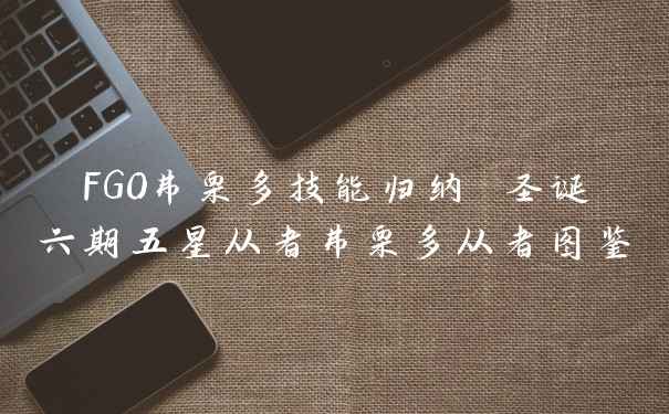 FGO弗栗多技能归纳 圣诞六期五星从者弗栗多从者图鉴