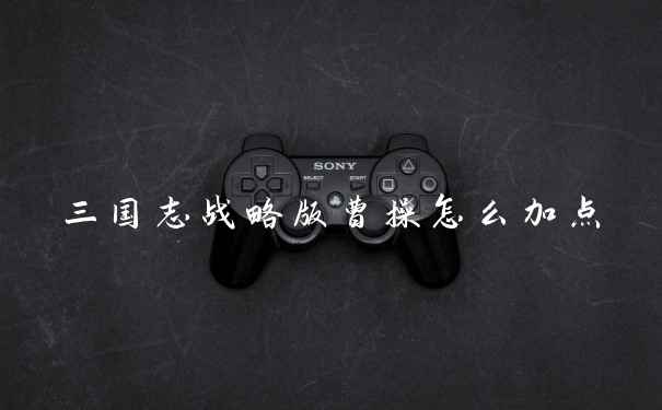 三国志战略版曹操怎么加点