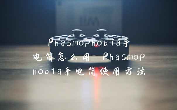 Phasmophobia手电筒怎么用 Phasmophobia手电筒使用方法