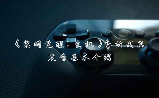 《黎明觉醒:生机》秀妍武器装备基本介绍