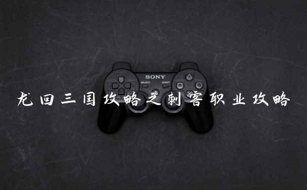 龙回三国攻略之刺客职业攻略