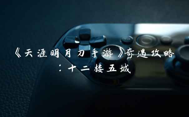 《天涯明月刀手游》奇遇攻略：十二楼五城