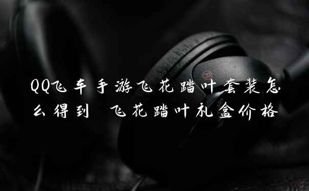 QQ飞车手游飞花踏叶套装怎么得到 飞花踏叶礼盒价格