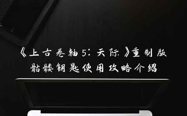 《上古卷轴5：天际》重制版骷髅钥匙使用攻略介绍
