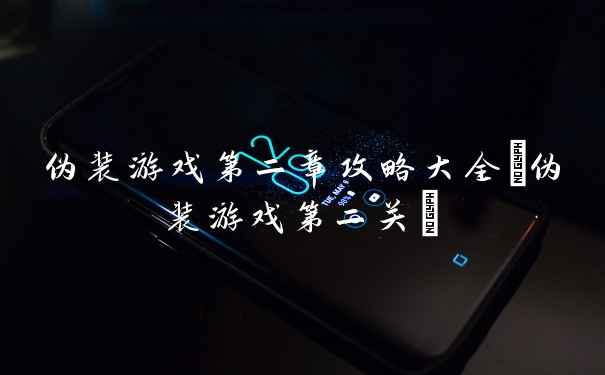 伪装游戏第二章攻略大全(伪装游戏第二关)