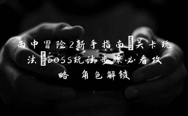 雨中冒险2新手指南+关卡玩法+boss玩法步骤必看攻略 角色解锁