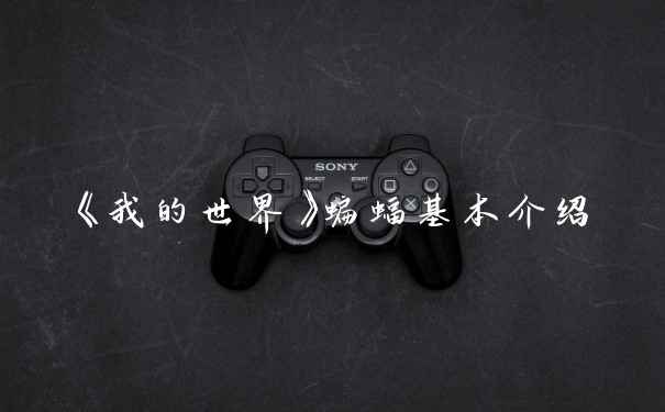 《我的世界》蝙蝠基本介绍