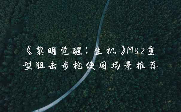 《黎明觉醒：生机》M82重型狙击步枪使用场景推荐