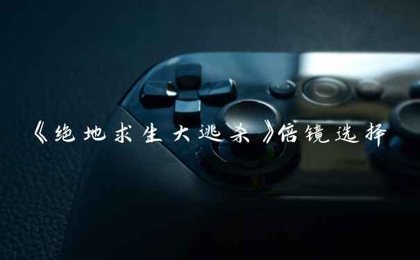 《绝地求生大逃杀》倍镜选择