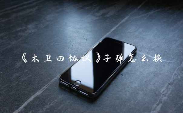 《木卫四协议》子弹怎么换