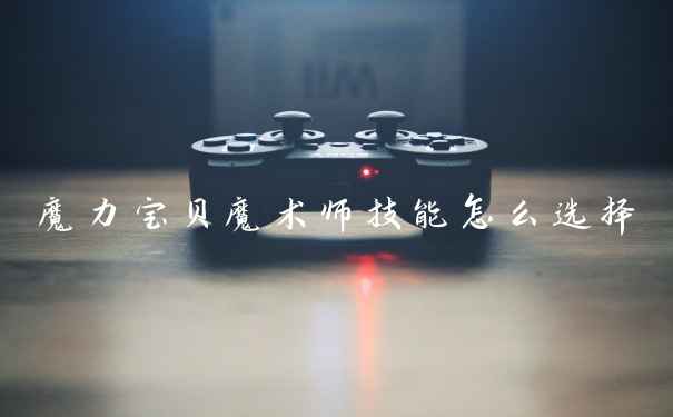 魔力宝贝魔术师技能怎么选择