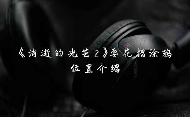 《消逝的光芒2》耍花招涂鸦位置介绍