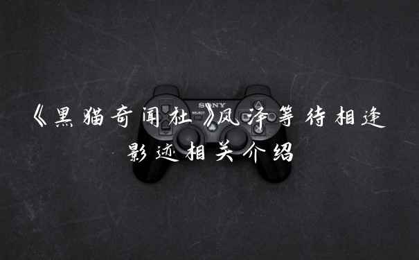 《黑猫奇闻社》风泽等待相逢影迹相关介绍