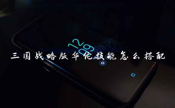 三国战略版华佗技能怎么搭配