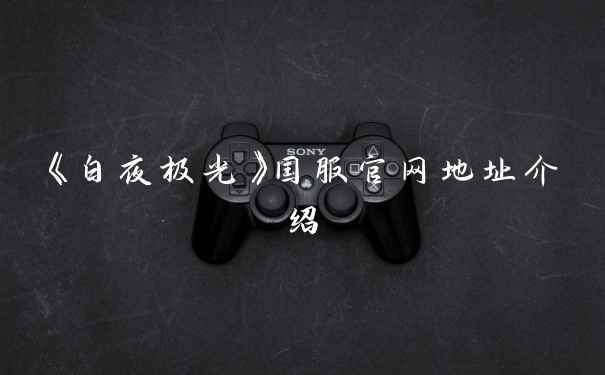 《白夜极光》国服官网地址介绍