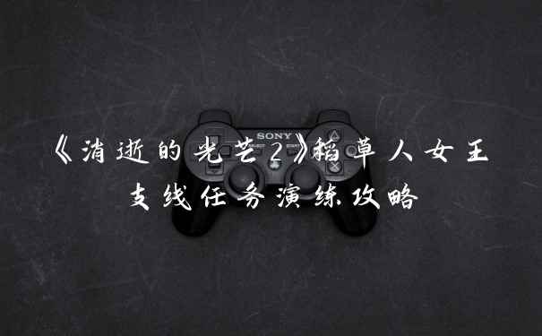 《消逝的光芒2》稻草人女王支线任务演练攻略