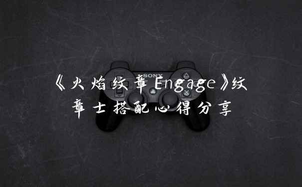《火焰纹章Engage》纹章士搭配心得分享