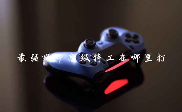最强蜗牛高级特工在哪里打