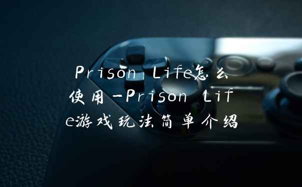 Prison Life怎么使用-Prison Life游戏玩法简单介绍
