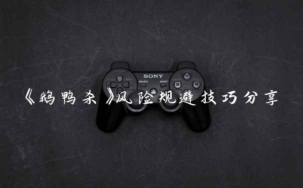 《鹅鸭杀》风险规避技巧分享