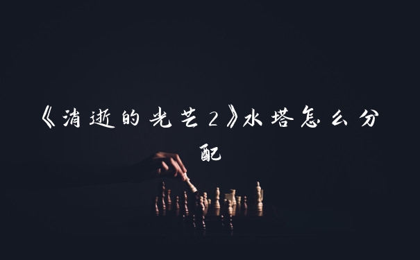 《消逝的光芒2》水塔怎么分配