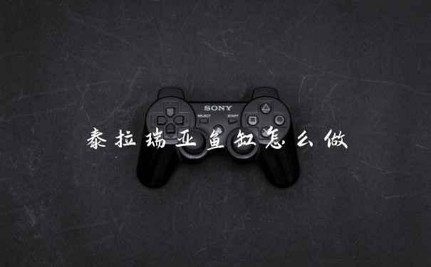 泰拉瑞亚鱼缸怎么做