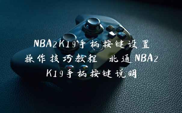NBA2K19手柄按键设置操作技巧教程 北通NBA2K19手柄按键说明