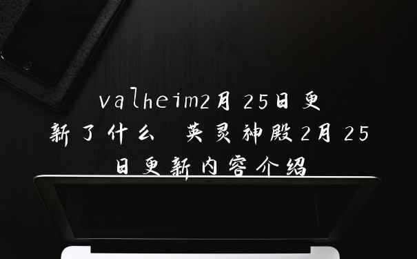 valheim2月25日更新了什么 英灵神殿2月25日更新内容介绍