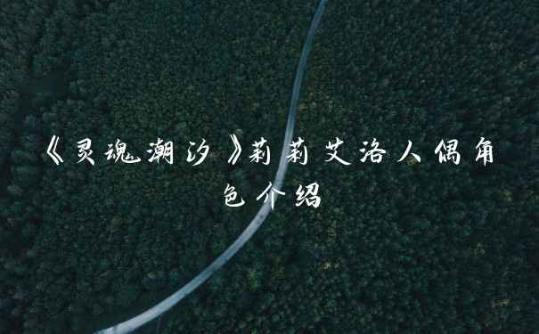 《灵魂潮汐》莉莉艾洛人偶角色介绍