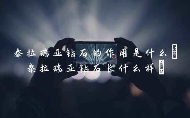 泰拉瑞亚钻石的作用是什么(泰拉瑞亚钻石长什么样)