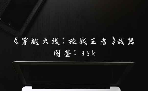 《穿越火线：枪战王者》武器图鉴：98k